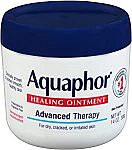 14-oz Aquaphor Healing Ointment $7.60, Aquaphor Lip Repair $2.84