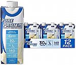 12-pack Pure Protein Complete Ready to Drink Protein Shake $10.76