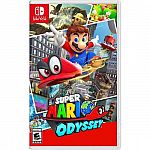 Nintendo Switch Games: Super Mario Odyssey $29.99