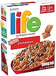 3-pk 13oz Life Breakfast Cereal, Cinnamon $4.84