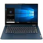 Lenovo ThinkBook 14s Yoga FHD Touch Laptop (i7-1165G7 16GB 512GB) $749.99