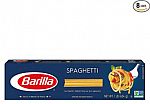 8 pack BARILLA Spaghetti Pasta, 16 oz/Box $6.80