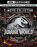 Jurassic World 5-Movie Collection (4K Ultra HD + Digital) [Blu-ray] $39.99 and more