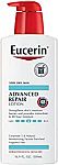 Amazon B1G1 50% Off Select Skincare items: 16.9-Oz Eucerin Advanced Repair Lotion (2 for $12.60)