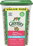 9.75-Oz Feline Greenies Natural Dental Care Cat Treats (Salmon Flavor) $4 or Less