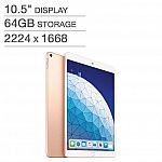 Apple iPad Air (10.5", Wi-Fi, 64GB) $389.99