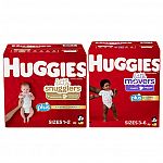 Huggies Plus Diapers Sizes 1 - 2 $30.99, Size 3-6 $36.99