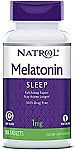 90-Count Melatonin 1mg Time-Release Tablets $1.95