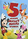 5-Minute Mickey Mouse Stories Hardcover Book $4.33
