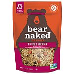 6-Pack 12-Ounce Bear Naked Granola (Triple Berry Fit) $8.55