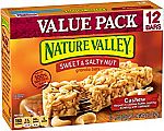 12-Count Nature Valley Cashew Sweet & Salty Nut Granola Bars $2.61 or Less