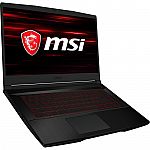 MSI GF63 Thin 9SC-245 15.6" FHD Laptop (i7-9750H 16GB 512GB SSD GTX 1650) $773 and more