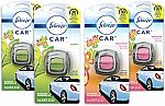 4-Ct Febreze Car Air Fresheners (2x Gain Original + 2x Gain Island Fresh) $6.45