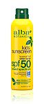 6oz Alba Botanica Tropical Fruit Clear Spray Kids SPF 50 Sunscreen $3.94