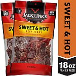 2-Count 9oz Jack Link’s Beef Jerky (Sweet & Hot) $12.28