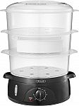 Bella 9.5-Qt. 3-Tier Food Steamer $15 and more