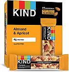 12-Count 1.4oz Kind Bars (Almond & Apricot) $8.30