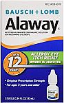 Bausch + Lomb Alaway Eye Itch Relief Antihistamine Eye Drops $6.41