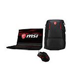 MSI GF63B 15.6" Laptop (i5-9300H 8GB 512GB SSD GTX 1650) + Backpack + Mouse $619 and more