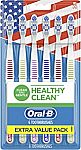 6-Ct Oral-B Healthy Clean Toothbrushes, Medium Bristles $2.63