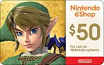 $50 Nintendo Gift Card + Bonus $5 eBay Gift Card $50