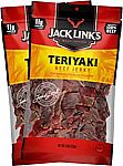 2× Jack Link’s Beef Jerky, Teriyaki, 9 oz. Bags $12.59 and more