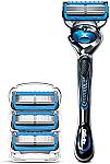 Gillette ProGlide Chill Men's Razor Handle + 4 Blade Refills $9.98