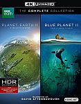 Planet Earth II & Blue Planet II Collection (4K UHD Blu-ray) $20