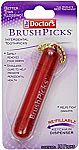 Doctor's BrushPicks Toothpicks Refillable Dispenser with 15 picks $0.81
