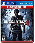 Uncharted 4: A Thief's End Hits - PlayStation 4 $9.99