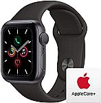 Apple Watch Series 5 (GPS, 40mm) with AppleCare+ Bundle $360 (Prime required)