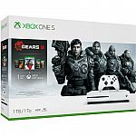 Xbox One S 1TB Gears 5 Console Bundle $199.99