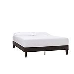 Beckdale Pine Wood King Platform Bed (Ebony) $149.25 + Free Shipping