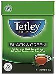 72-Ct Tetley Tea Bags (Black and Green) $2.80