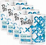 24-Ct Amazon Brand - Presto! Toilet Paper $21
