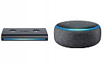 Amazon - Echo Auto Smart Speaker with Alexa - Black and Echo Dot $29.98