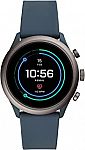 Fossil Men's Sport Metal and Silicone Touchscreen Smartwatch with Heart Rate, GPS, NFC, and Smartphone Notifications $74.99