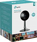 TP-Link Kasa Cam Indoor Full HD Wi-Fi Security Camera + Kasa Smart Wi-Fi Plug Mini $50