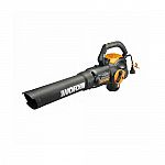 WORX WG522 12 Amp 2.0 Electric Leaf Blower/Mulcher/Vacuum $39.99