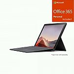 Microsoft Surface Pro 7 12.3" Touchscreen (i7-1065G7 16GB/256GB) + Office $1229