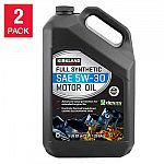 2 x 5qt Kirkland Signature Motor Oil $26.99