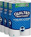 Quilted Northern Ultra Soft & Strong Toilet Paper, 24 Supreme Rolls, 340 2-Ply Sheets Per Roll $25.64