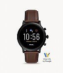 Fossil Carlyle Touchscreen Smartwatch (Gen 5, Brown) $119