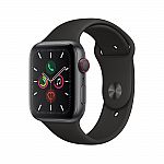 Apple Watch Series 5 (GPS + Cellular, 44mm) $429