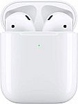 Apple AirPods with Wireless Charging Case (2nd Gen) $150