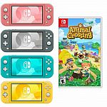 Nintendo Switch Lite Console + Animal Crossing $260