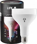 LIFX + 1100-Lumen, 11W Dimmable BR30 Smart LED Light Bulb $35