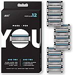 16-Count Made for YOU by BIC 5-Blade Shaving Razor Blade Refill Cartridges $5.80