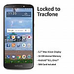 Tracfone Motorola E5 4G LTE Prepaid Cell Phone $29.99