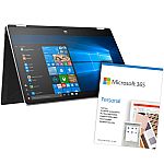 HP Pavilion x360 15.6" HD Touch Laptop (i7-8565U 8GB 512GB SSD 15-dq0975cl) + Microsoft 365 Personal $800